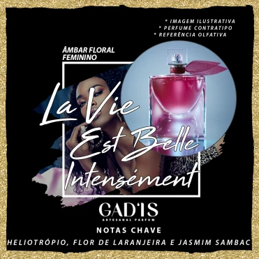 Perfume Similar Gadis 1175 Inspirado em La Vie Est Belle Intensément Contratipo